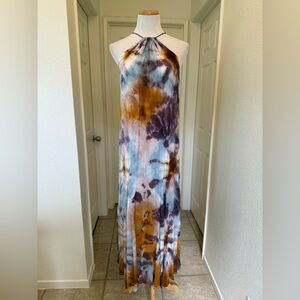 Young Fabulous and Broke Tie Dye Elie Trapeze Dress
